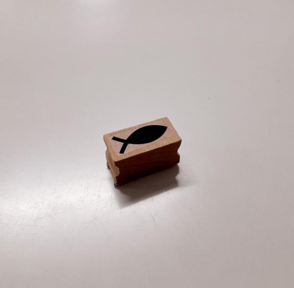 Holzstempel Erstkommunion / Firmung - Fisch